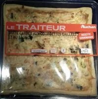Mängden socker i Tarte carrée aux courgettes grillées et au saumon