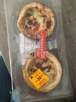 Mängden socker i Quiche aux légumes