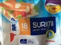Mängden socker i 18 Surimi
