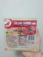 Mängden socker i Salami danois fumé