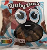 Mängden socker i Oursons guimauve chocolat au lait