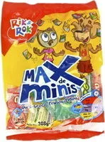 Mängden socker i Rik & Rok Max De Minis