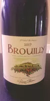Mängden socker i Pierre Chanau Brouilly 12,5°