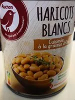 Mängden socker i Haricots blancs cuisinés à la graisse d'oie
