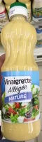 Mängden socker i Vinaigrette nature allégée en matières grasses 50 cl