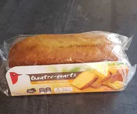 Mängden socker i Quatre-quarts pur beurre