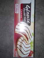 Mängden socker i Génoise chocolat blanc saveur cerise