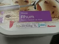 Mängden socker i Glace au rhum Raisins au rhum