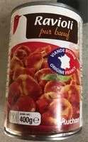 Mängden socker i Raviolis pur boeuf