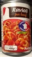 Mängden socker i Ravioli pur boeuf