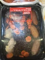 Mängden socker i Petit salé aux lentilles