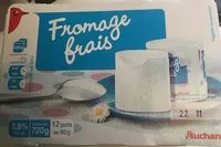 Mängden socker i Fromage fraisnature