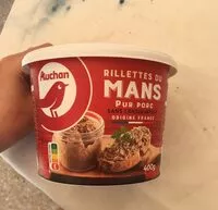 Mängden socker i Rillettes du Mans pur porc sans conservateur