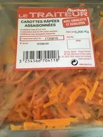 Mängden socker i Le Traiteur carottes râpées assaisonnées