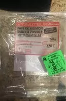 Mängden socker i Pave de saumon sauce a l'oseille et tagliatelles