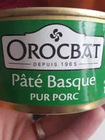 Mängden socker i Pate Basque au foie de porc OROCBAT