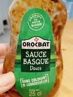 Mängden socker i Sauce basque douce