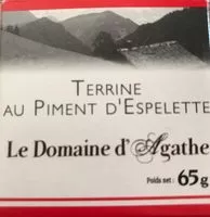 Mängden socker i Terrine au piment d'espelette