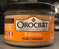 Mängden socker i Rillettes pur canard