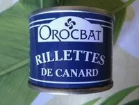 Mängden socker i Rillettes pour canard