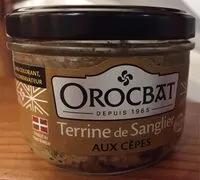 Mängden socker i Terrine de sanglier