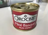 Mängden socker i Pâté basque aux cèpes