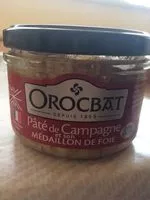 Mängden socker i Paté de campagne et son medaillon de foie
