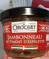 Mängden socker i Jambonneau au piment s espelette