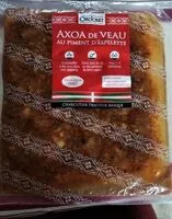 Mängden socker i Axoa de veau au piment d'Espelette