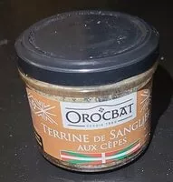 Mängden socker i Terrine de sanglier aux cepes