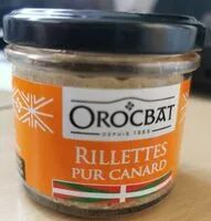 Mängden socker i Rillettes pur canard
