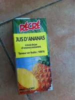 Mängden socker i Jus D'ananas Sans Sucres Ajoutés 1L