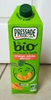 Mängden socker i Jus d'orange pêche abricot bio