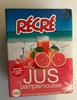 Mängden socker i Jus pamplemousse