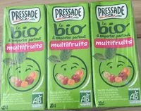 Mängden socker i Le Bio à emporter partout - Nectar multifruit