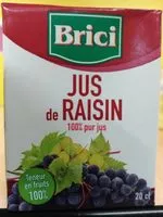 Mängden socker i Jus de raisin