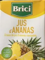 Mängden socker i Jus d'ananas