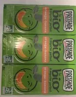 Mängden socker i Jus Orange Banane Bio -lot De 6 Briquettes De 20CL