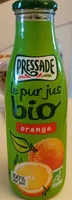 Mängden socker i Le Pur jus bio Orange