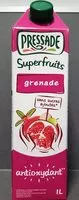 Mängden socker i Superfruits Grenade sans sucres ajoutés