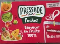 Mängden socker i Pressade pocket