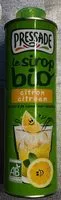 Mängden socker i Le sirop bio citron