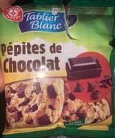 Mängden socker i Pépites de chocolat