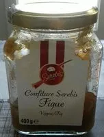 Mängden socker i Confiture figue