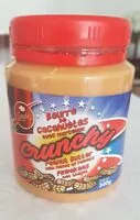 Mängden socker i Beurre de cacahuètes crunchy