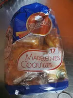 Mängden socker i 6 Paquets De Sachet Clippé Madeleinescoquilles x 17
