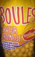 Mängden socker i Boules saveur fromage