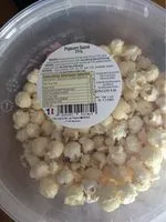 Mängden socker i Pop-corn sucrés