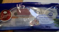 Mängden socker i Maxi Rochers à la noix de coco