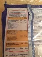 Mängden socker i Gaufres Flash Poudrées